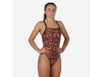 Maillot de bain de natation femme une pièce lexa leo orange