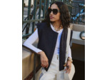 Gilet uni MARINE Femme