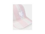 Casquette rayée et à paillettes pour filles