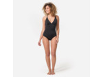 MAILLOT DE BAIN DE SURF 1 PIÈCE FEMME AVEC DOUBLE RÉGLAGE DOS BEA NOIR