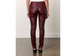 Pantalon long slim uni BORDEAUX Femme