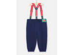 Pantalon chaud à bretelles pour bébé garçon