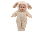 BÉBÉ LAPIN BEIGE - POUPON 35 CM
