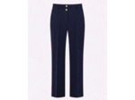 Pantalon long large uni MARINE Femme