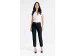 Pantalon de tailleur droit fantaisie