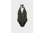 Maillot de bain 1 pièce gainant à motif