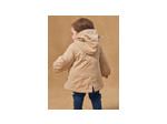 Parka beige 3 en 1 pour bébés filles