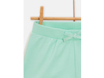Short vert d'eau style décontracté pour fille