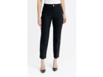 Pantalon de tailleur droit fantaisie