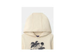 Sweat à capuche beige pour garçons