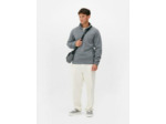 Sweat-shirt en polaire à col zippé