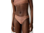 Culotte bikini bas de maillot à motif