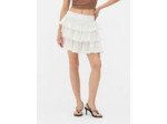 Mini-jupe brodée Rita Ora