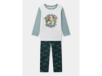 Pyjama tricolore imprimé dinosaures Garçon