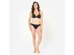 Haut de maillot de bain femme push up avec coques fixes ELENA NOIR