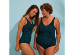 Maillot de Bain 1 Pièce Femme Romi Nick Noir Vert