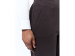 Pantalon long uni MARRON Femme