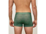 Boxer vert en coton motifs canards