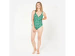 Maillot de bain 1 pièce surf Femme - Daria tribu vert