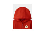 Gilet rouge à capuche pour garçons