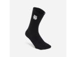 Chaussettes mi-mollet, noir et marron, lot de 2