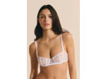 Soutien-gorge balconnet en dentelle,Soutien-gorge balconnet en dentelle;${refinementColor}