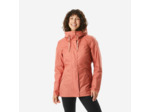 Veste de randonnée -10°C imperméable femme, NH500 marron