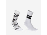 Chaussettes hautes de fitness, noires