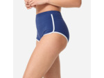 Bas de maillot de bain surf shorty taille haute Femme - Caro Bleu