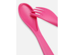 Lot de 2 couverts réutilisables en plastique
