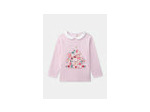 Pyjama en velours rose pour fille