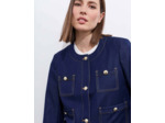 Veste unie MARINE Femme