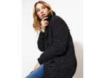 Manteau uni NOIR Femme