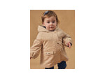 Parka beige 3 en 1 pour bébés filles