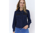 Blouson court uni MARINE Femme