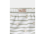 Couche de bain rayée