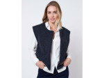 Gilet uni MARINE Femme