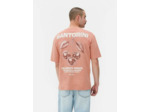 T-shirt à motif Santorini