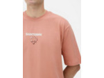 T-shirt à motif Santorini