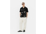 Chemise à motif abstrait île tropicale