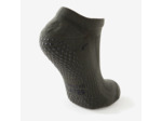 Chaussettes antidérapantes fitness femme - 500 Vert foncé