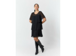 Robe courte unie NOIR