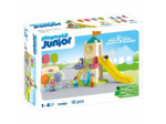 AIRE DE JEU AVEC TOBOGGAN GÉANT PLAYMOBIL JUNIOR 71703