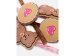Lot de 4 pailles fantaisie