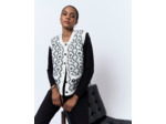 Gilet bicolore ECRU Femme