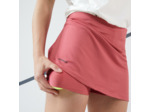 Jupe tennis dry femme - Essentiel 100 rose