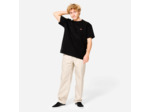 T-shirt de skateboard manches courtes ts500 trafic noir