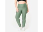 Legging fitness avec poche téléphone femme, vert foncé