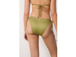 Bikini brésilien à nouer bas de maillot pailleté