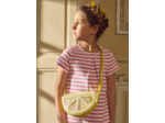 Sac citron à sequins